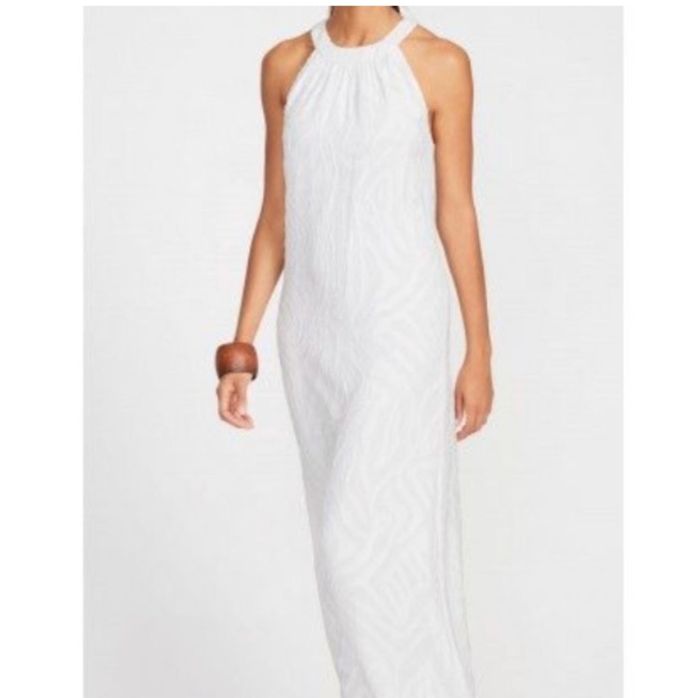 J. McLaughlin White Maxi Dress